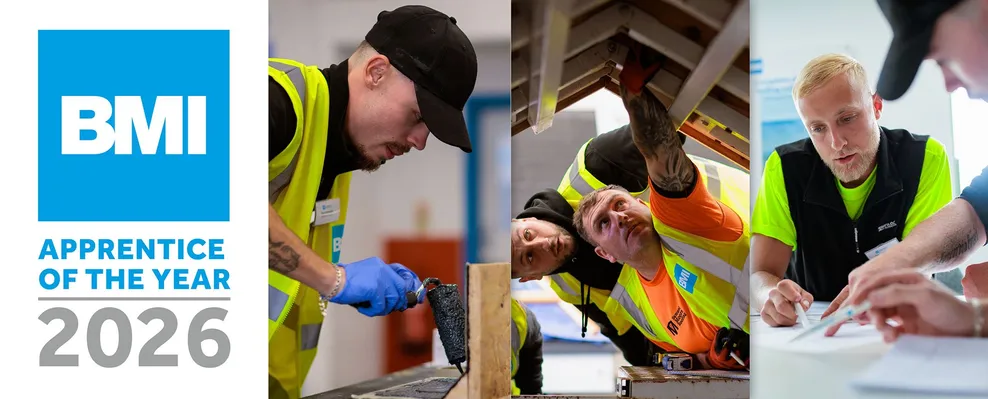 A banner for the 2026 Apprentice of the Year competition, displaying past winners and the challenges they completed throughout the competition.