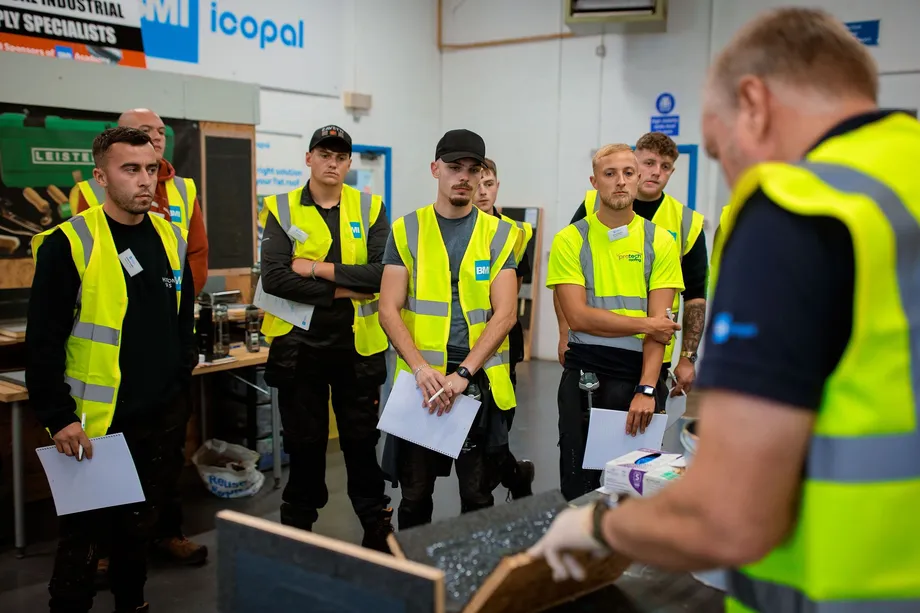 An image from the 2025 BMI apprentice of the Year competition day 1