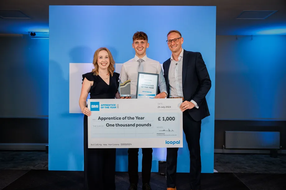 Robbie Gosden of Taylor Roofs and National Construction College