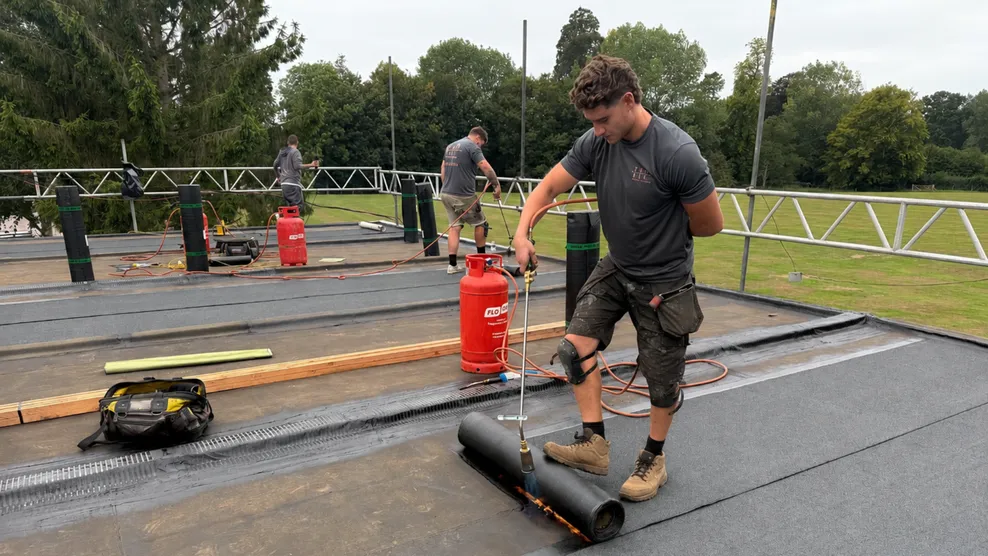 Reilly stow flat roof